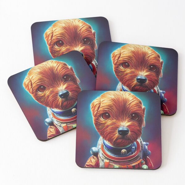 Item preview, Astronaut Maltese Puppy Nr. 7 designed and sold by thesupremewiz.
