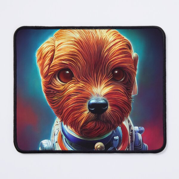 Item preview, Astronaut Maltese Puppy Nr. 7 designed and sold by thesupremewiz.