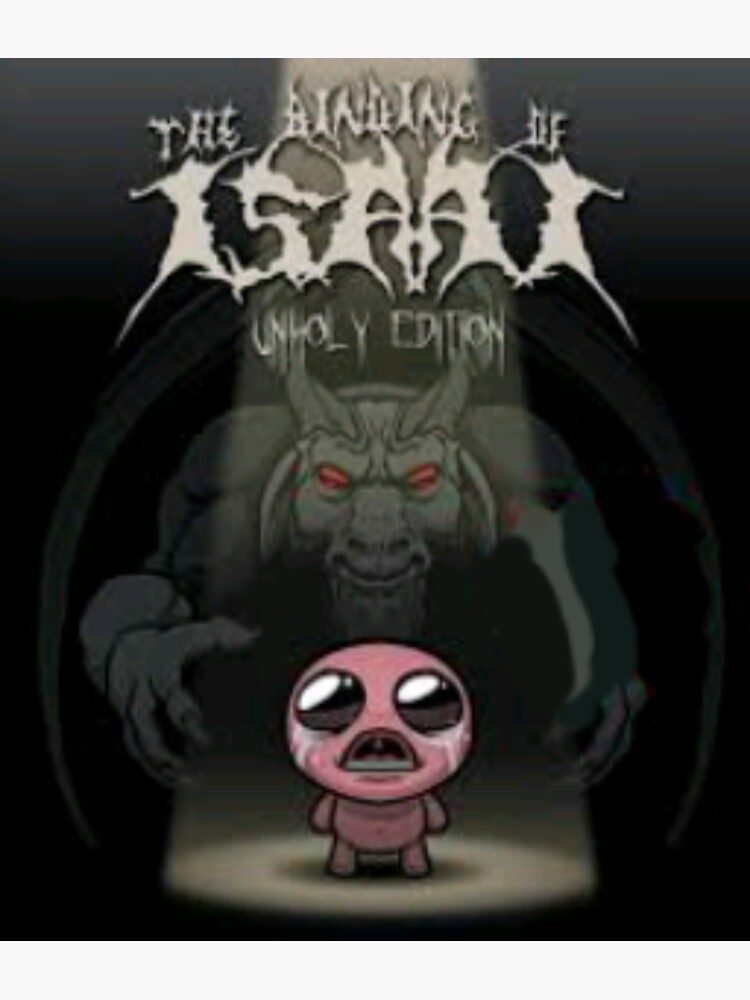 "Binding of Isaac" Sticker for Sale by Klausbubble Redbubble