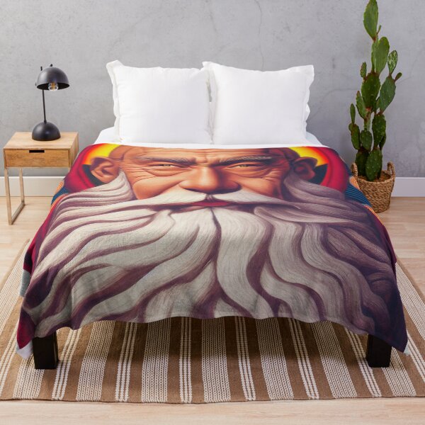 Item preview, Painting of an old man with a beard designed and sold by MimozaStudio.