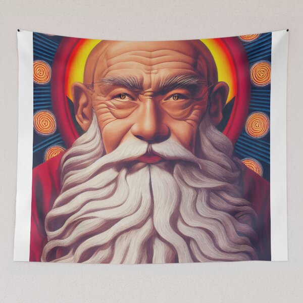 Item preview, Painting of an old man with a beard designed and sold by MimozaStudio.