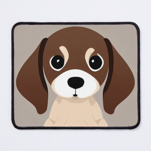 Item preview, Dog fanart Mans Best Friend simple puppy with big eyes designed and sold by ValleyDream.
