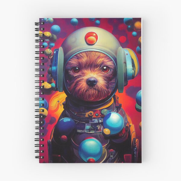 Item preview, Astronaut Maltese Puppy Nr. 9 designed and sold by thesupremewiz.