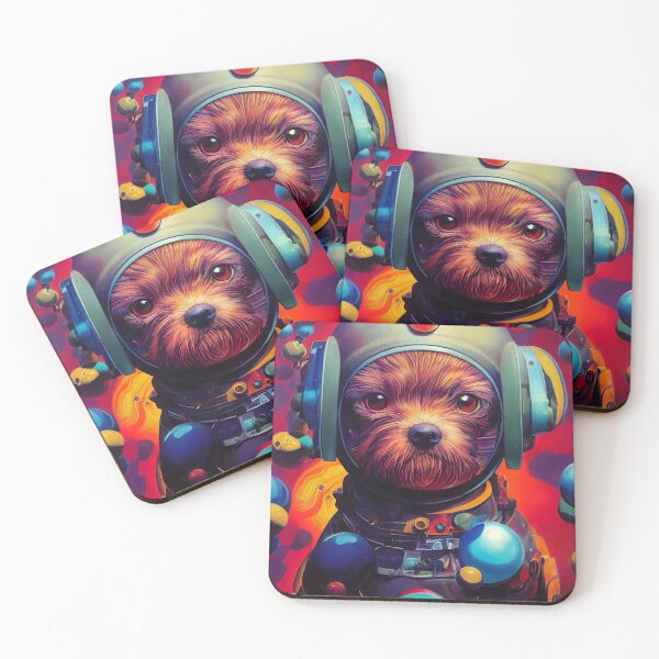 Item preview, Astronaut Maltese Puppy Nr. 9 designed and sold by thesupremewiz.