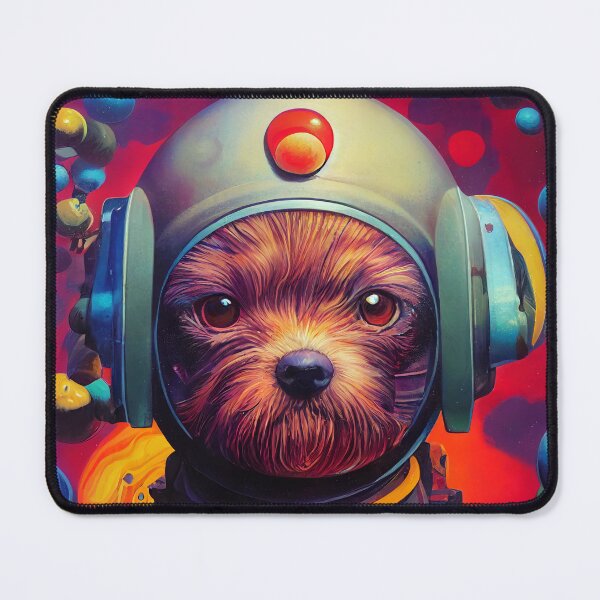 Item preview, Astronaut Maltese Puppy Nr. 9 designed and sold by thesupremewiz.