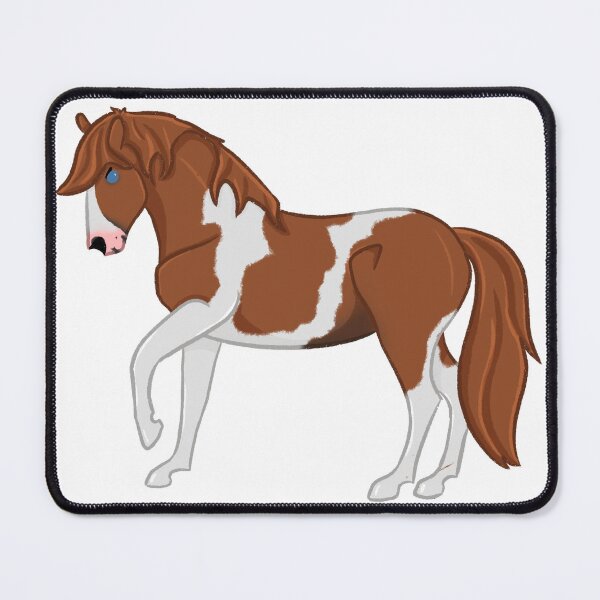 Item preview, Skewbald wild stallion designed and sold by Art By Drina.