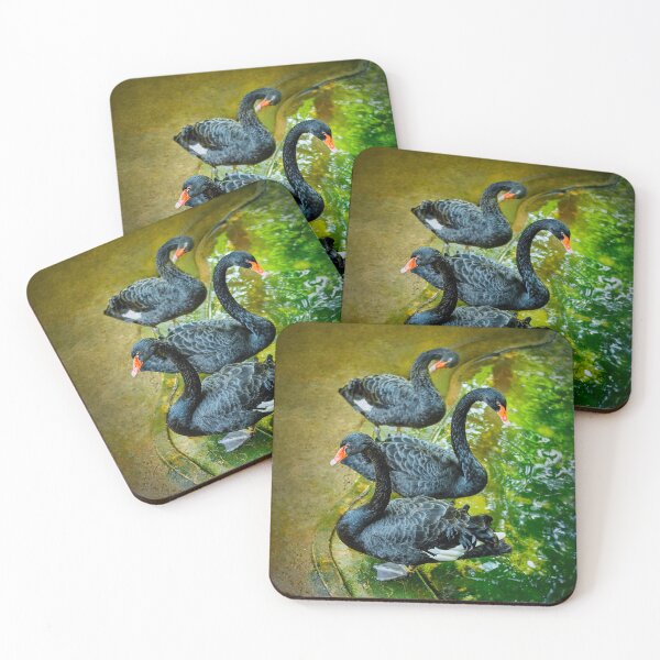 Item preview, Black Swans , T-Shirt designed and sold by Lens Light Visuals.