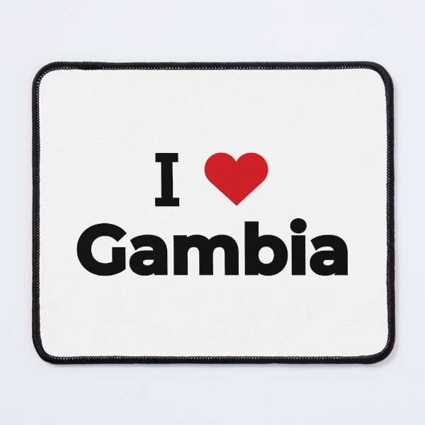 Item preview, I love Gambia designed and sold by Moyanana.