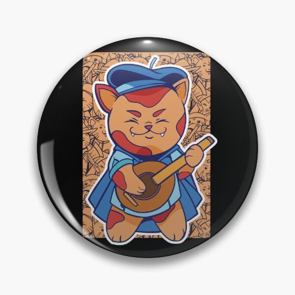 Item preview, D&D Bard Class Cat designed and sold by sunburstrpg.