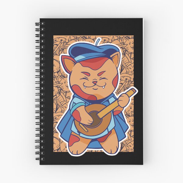 Item preview, D&D Bard Class Cat designed and sold by sunburstrpg.