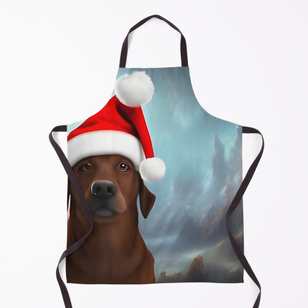 Item preview, Santa Dog designed and sold by FamiliarPufferfish.