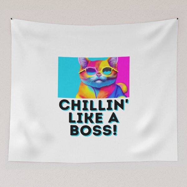Item preview, Chillin Like A Boss designed and sold by Merigold.
