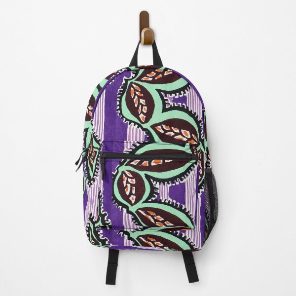 Item preview, EA Séguy botanical floral print – purple and green designed and sold by rpvga.