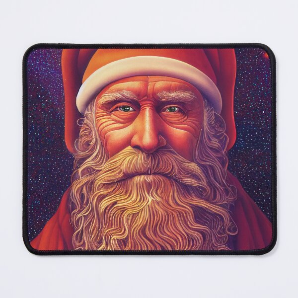 Item preview, Psychedelic art of a santa claus designed and sold by MimozaStudio.