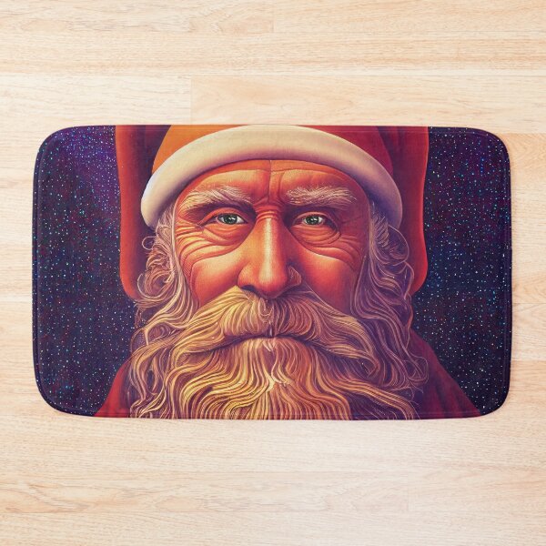 Item preview, Psychedelic art of a santa claus designed and sold by MimozaStudio.