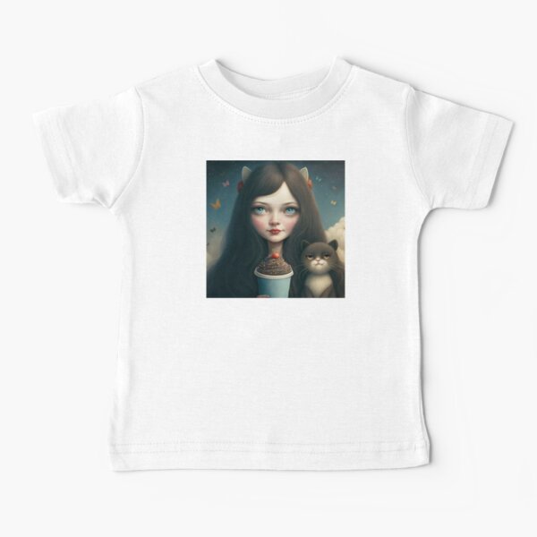 Mariecat and blacky the cat Baby T-Shirt