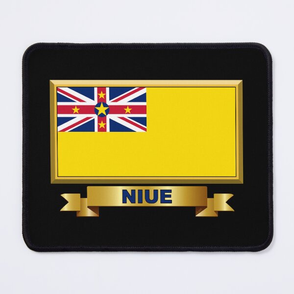 Item preview, NIUE Flag Gifts, Masks, Stickers & Products (N) designed and sold by mpodger.