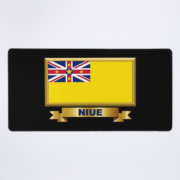 Item preview, NIUE Flag Gifts, Masks, Stickers & Products (N) designed and sold by mpodger.