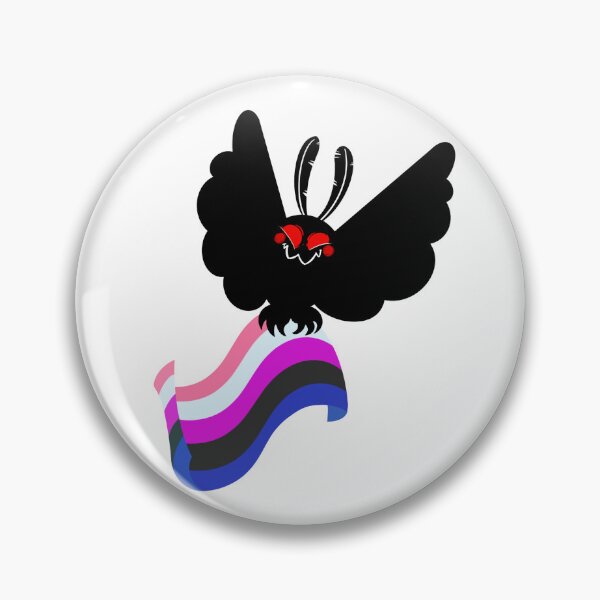 Item preview, Mothman Pride - Genderfluid designed and sold by Purple-Capybara.