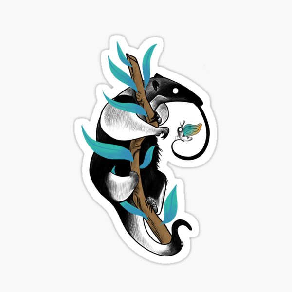 Flavvore Tamandua Pose | Sticker