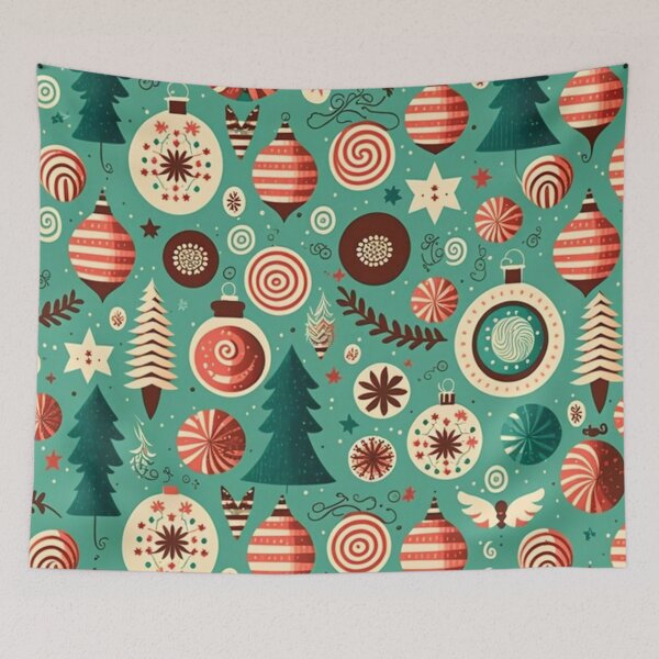 Item preview, Christmas Decorations Pattern designed and sold by thisisallahoax.