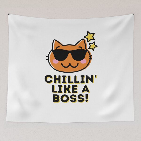 Item preview, Chillin Like A Boss designed and sold by Merigold.