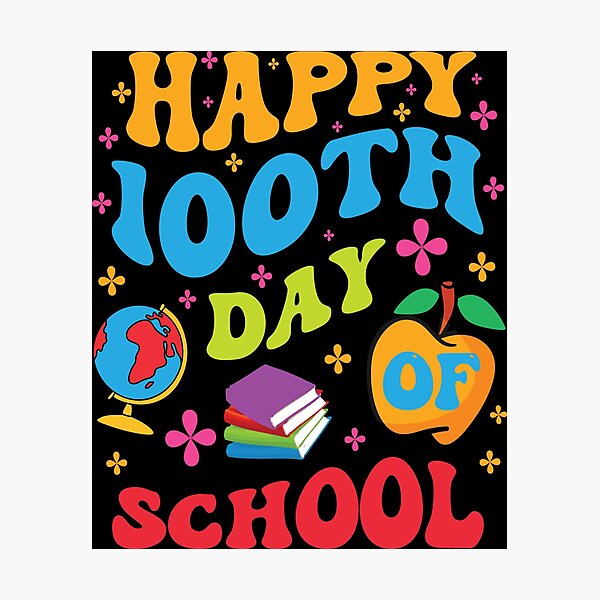Item preview, Happy 100TH Day of School designed and sold by TADYSHOP.
