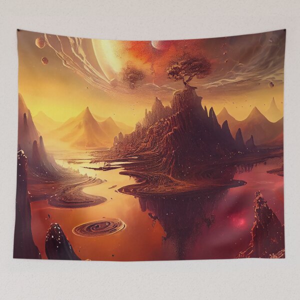 Item preview, Cosmic landscape designed and sold by CEVmemories.
