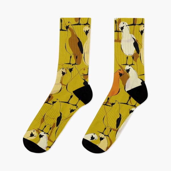 Item preview, Earthtone Seagulls Design  designed and sold by MindCereal.