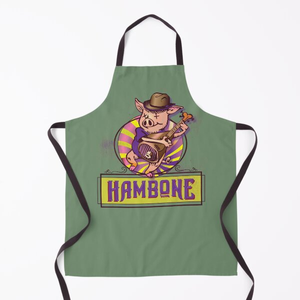 Item preview, Hambone Full Color Pig Logo designed and sold by Frank Hamlin.