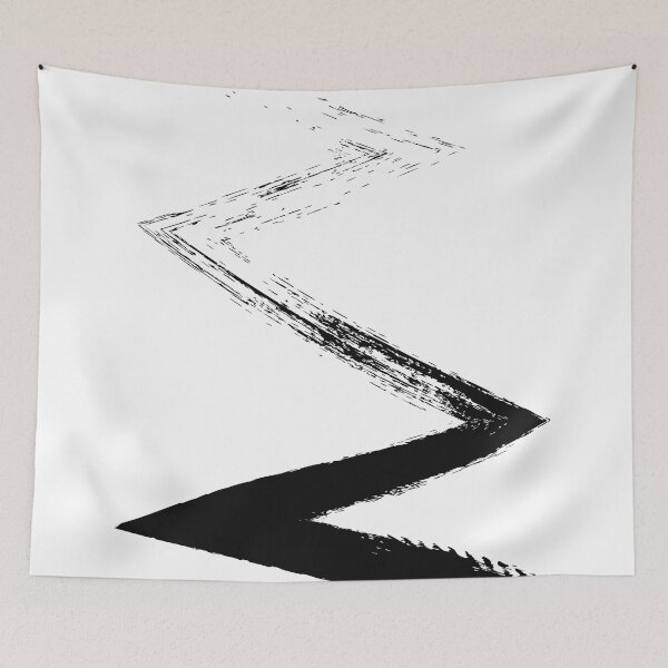 Item preview, Abstract Lines - Line Logo - streak - brushstroke art designed and sold by ZooOfArt.