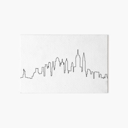 Artikel-Vorschau von Skyline von New York City, designt und verkauft von Ashleylcoop.