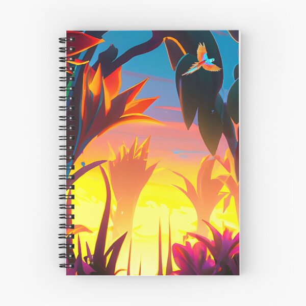 Item preview, Birds of paradise at sunset designed and sold by Lamirabelle.