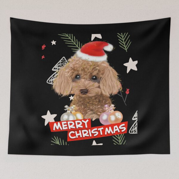 Item preview, Merry Christmas Doggie | Merry Christmas Funny Doggie Quotes and Sayings | Gifts for Christmas and Doggie Lovers designed and sold by ThanksVibe.