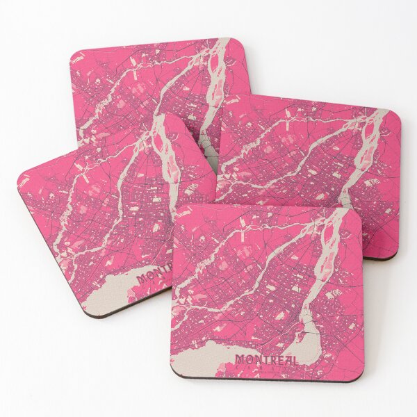 Item preview, Montreal City Map of Quebec, Canada  - Blossom designed and sold by deMAP.