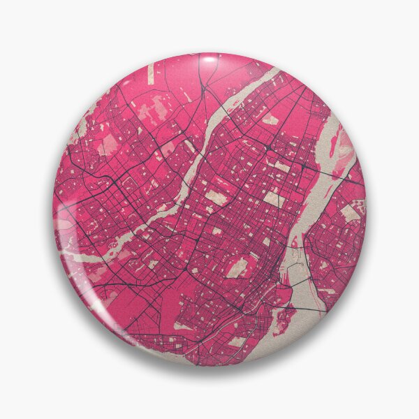 Item preview, Montreal City Map of Quebec, Canada  - Blossom designed and sold by deMAP.