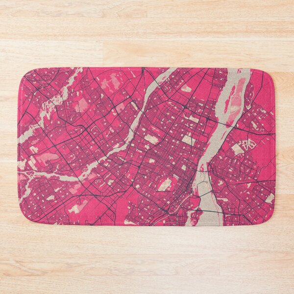 Item preview, Montreal City Map of Quebec, Canada  - Blossom designed and sold by deMAP.