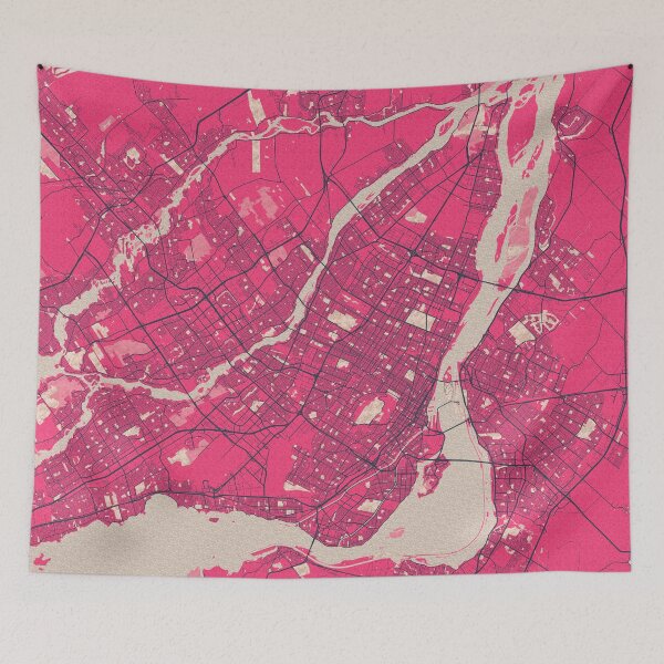 Item preview, Montreal City Map of Quebec, Canada  - Blossom designed and sold by deMAP.