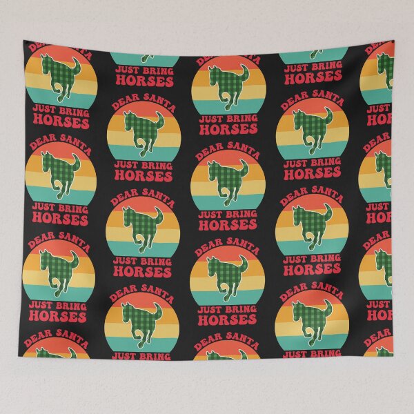 Item preview, Dear Santa Just Bring Horses designed and sold by THROUGH-LIFE.