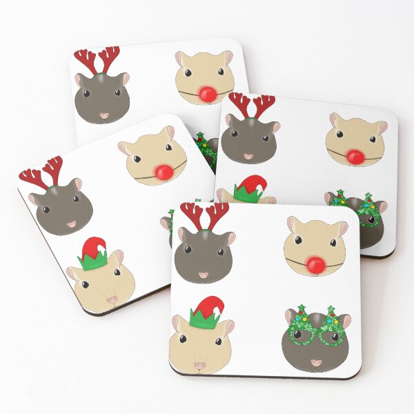 Item preview, Christmas Gerbil heads designed and sold by Becky-Marie.