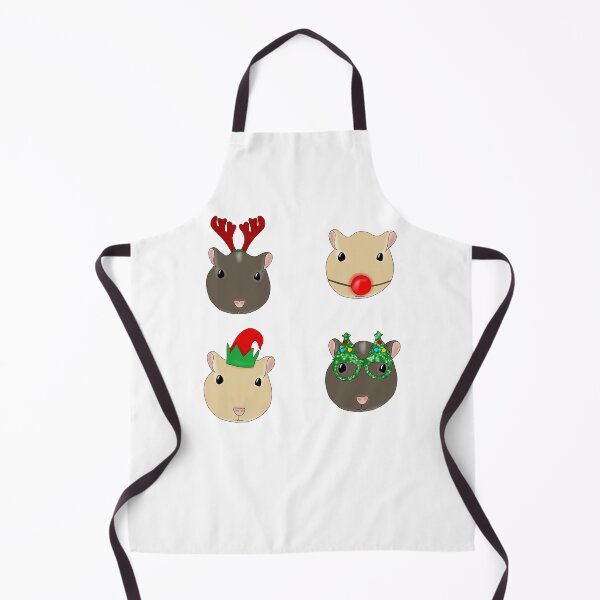 Item preview, Christmas Gerbil heads designed and sold by Becky-Marie.