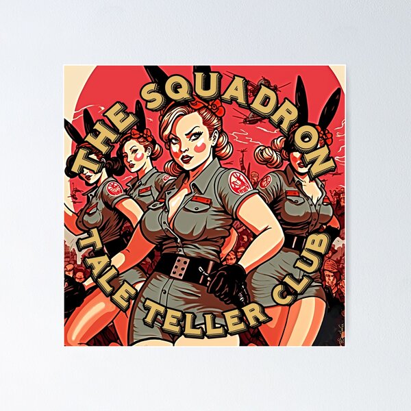 The Squadron by Tale Teller Club Orchestra Art by iServalan CDM Music Tracks and Book Illustrations  Poster