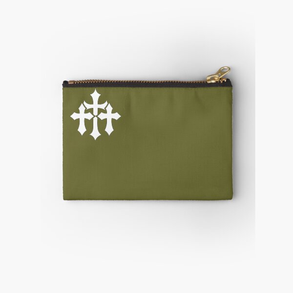 Item preview, Three Crosses White Big Cross Chrome Cross Black  designed and sold by Yakisha Gates.
