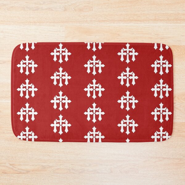 Item preview, Three Crosses White Big Cross Chrome Cross Black  designed and sold by Yakisha Gates.