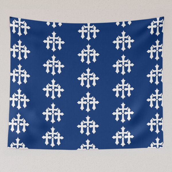 Item preview, Three Crosses White Big Cross Chrome Cross Black  designed and sold by Yakisha Gates.
