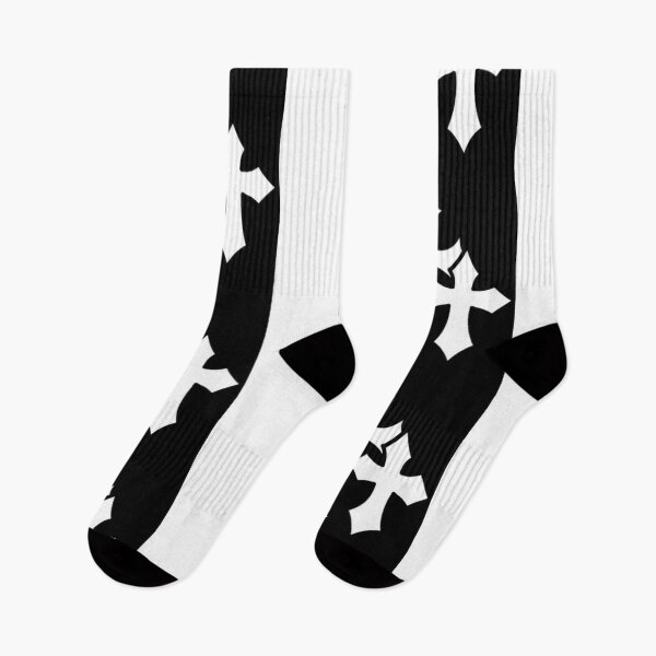 Item preview, Three Crosses White Big Cross Chrome Cross Black  designed and sold by Yakisha Gates.