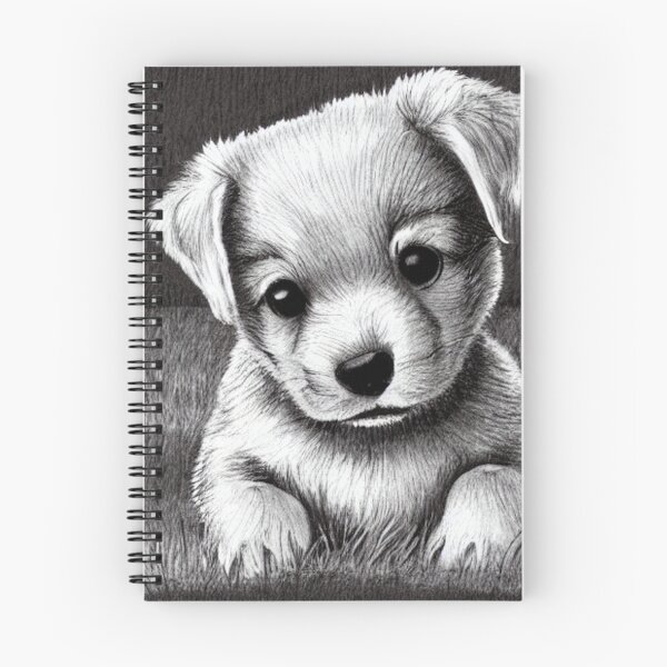 Item preview, Dog fanart Mans Best Friend simple puppy with big eyes designed and sold by ValleyDream.