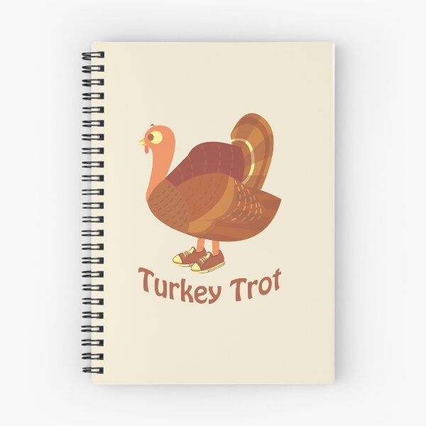 Item preview, Turkey Trot Cute Cartoon Turkey wearing Sneakers designed and sold by Hedgie Designs.