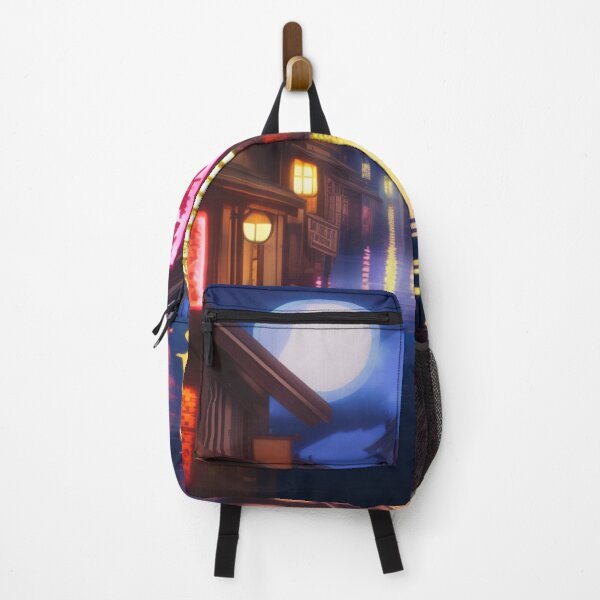 Item preview, Raining in Kōnan Japan Flooded Street designed and sold by DesignerKin.