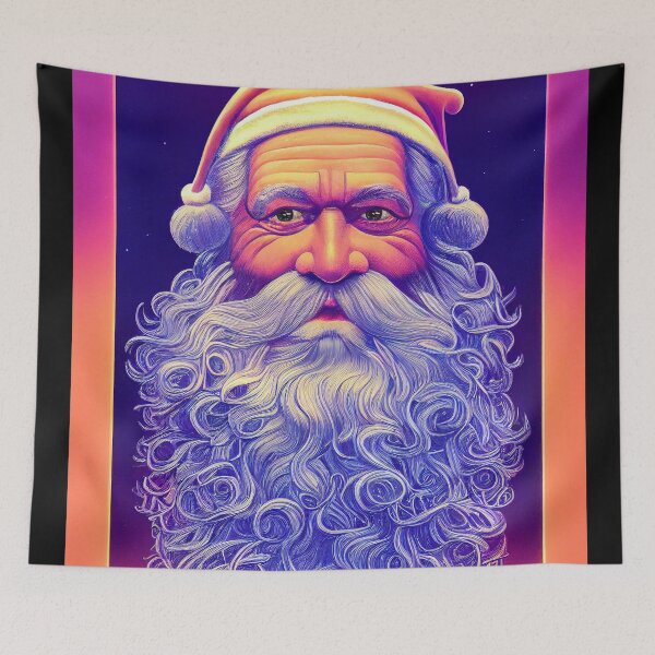 Item preview, Santa claus - Christmas painting - Merry Christmas designed and sold by MimozaStudio.